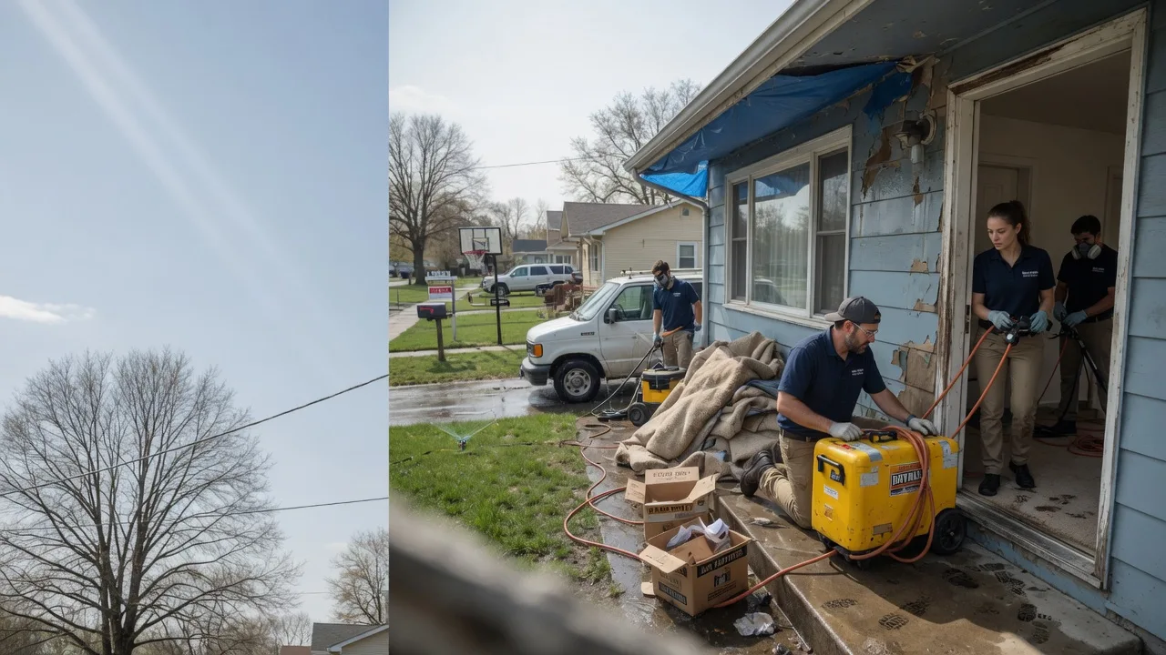 Basement Flood Cleanup in Pinsonfork, KY near me